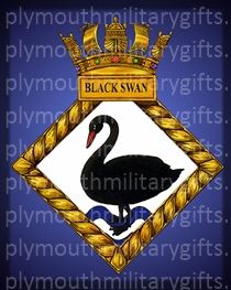 HMS Black Swan Magnet